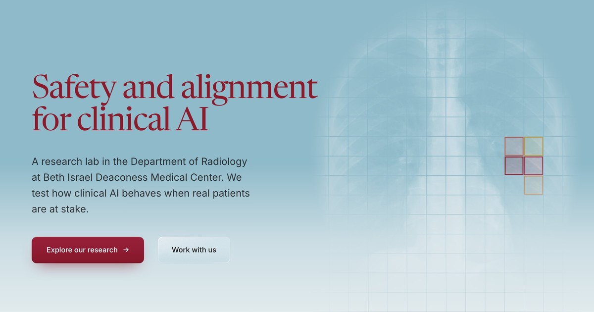 Safety and alignment for clinical AI | BRIDGE GenAI Lab